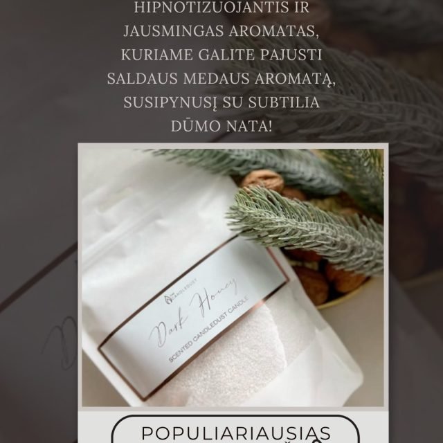 Kartais galvoju –
kodėl mes taip laukiam savaitgalių, švenčių, progų?

Gal todėl, kad pamirštam kurti mažas šventes kasdien.

Žvakė.
Kvapas.
Ramus vakaras.

Tai ne prabanga.
Tai pasirinkimas.